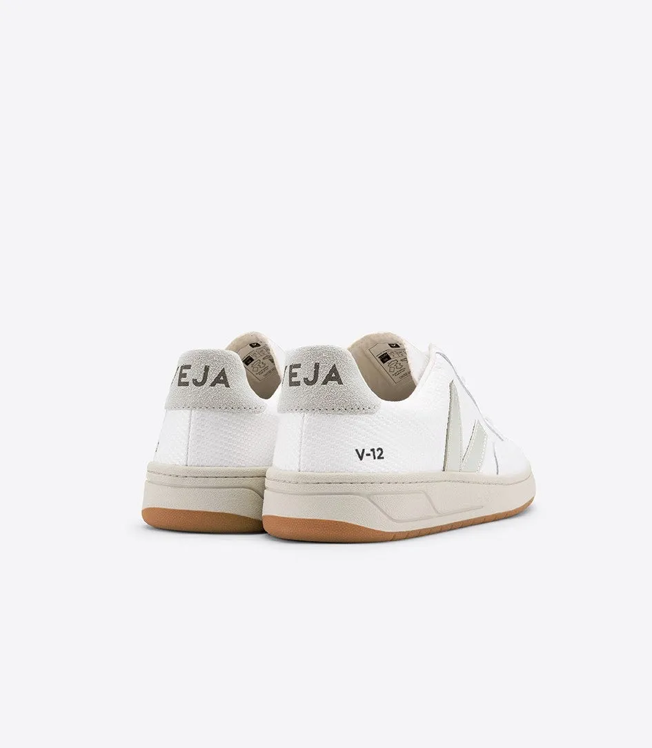 Veja - V-12 B Mesh White Natural