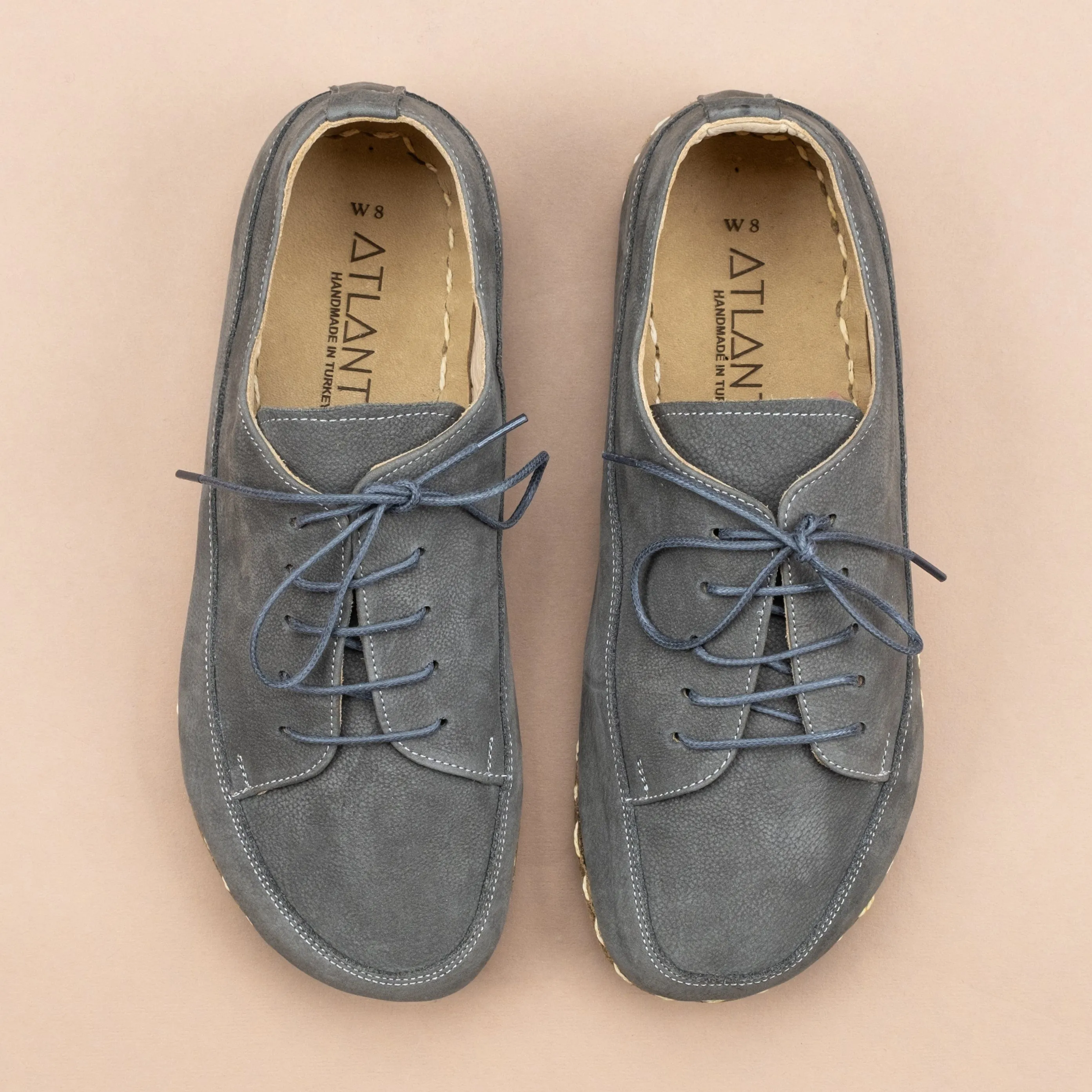 Women's Gray Barefoot Sneakers