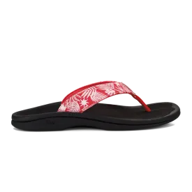 Women's Olukai 'Ohana Color: Lehua Flower / Onyx