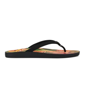 Women's Olukai Puawe Color:  Black / Pineapple