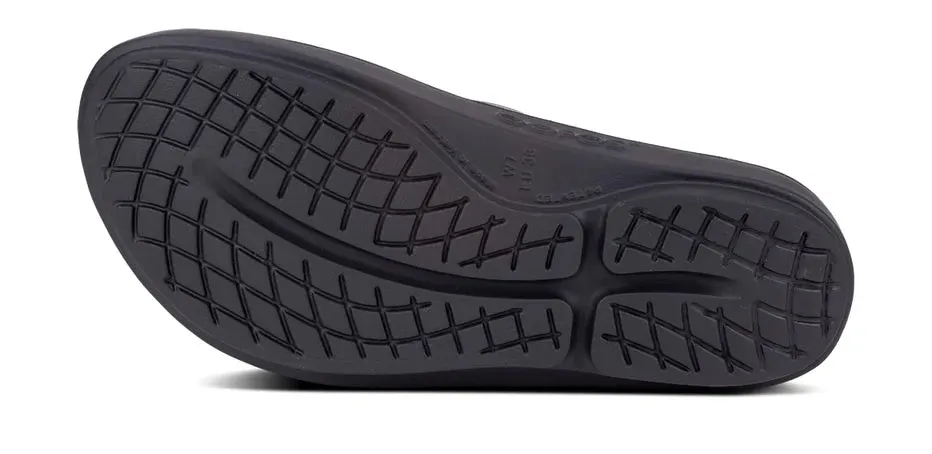 WOMEN'S OOFOS OOLALA SANDAL | BLACK