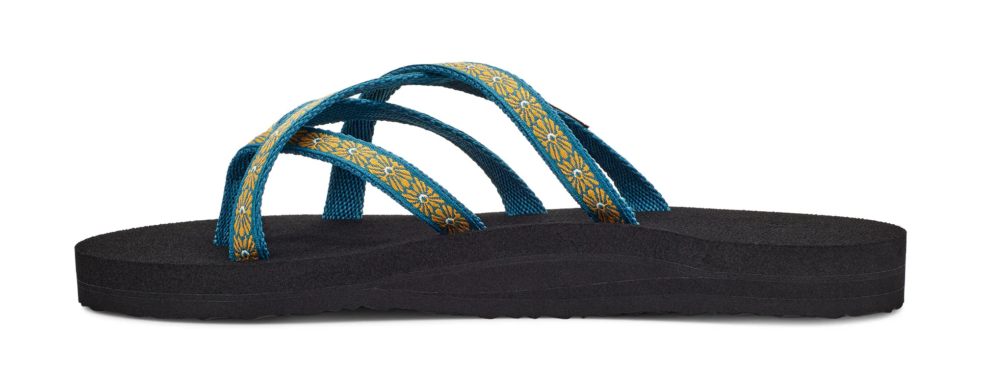 Women's Teva Olowahu Color: Flower Loom Yellow